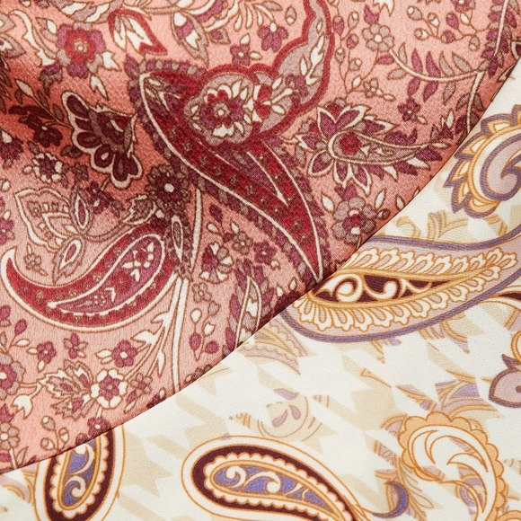 Bronx & Banco.elegant Paisley Print Dress - Picture 10 of 13